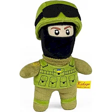 Мягкая игрушка "Солдат ВСУ" в балаклаве