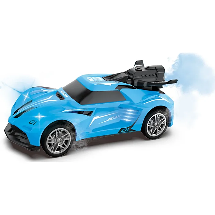 Автомобиль Spray Car на р/у – Sport (голубой, 1:24, свет, функция туман)