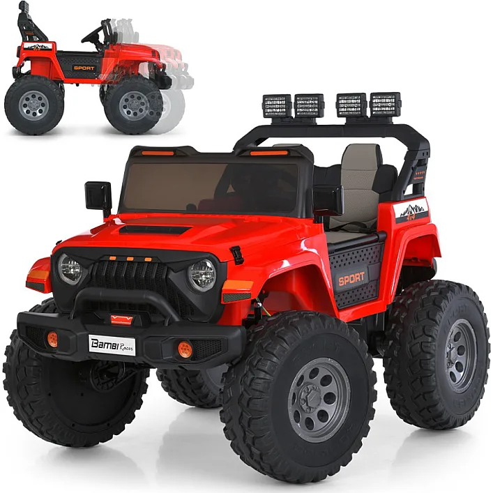 Детский электромобиль Джип M 6204EBLR-3(24V) до 60 кг