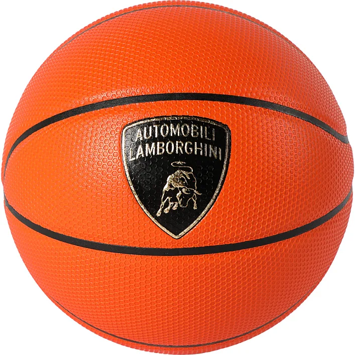 Баскетбольный мяч LAMBORGHINI, оранжевый, р.7 (55454)