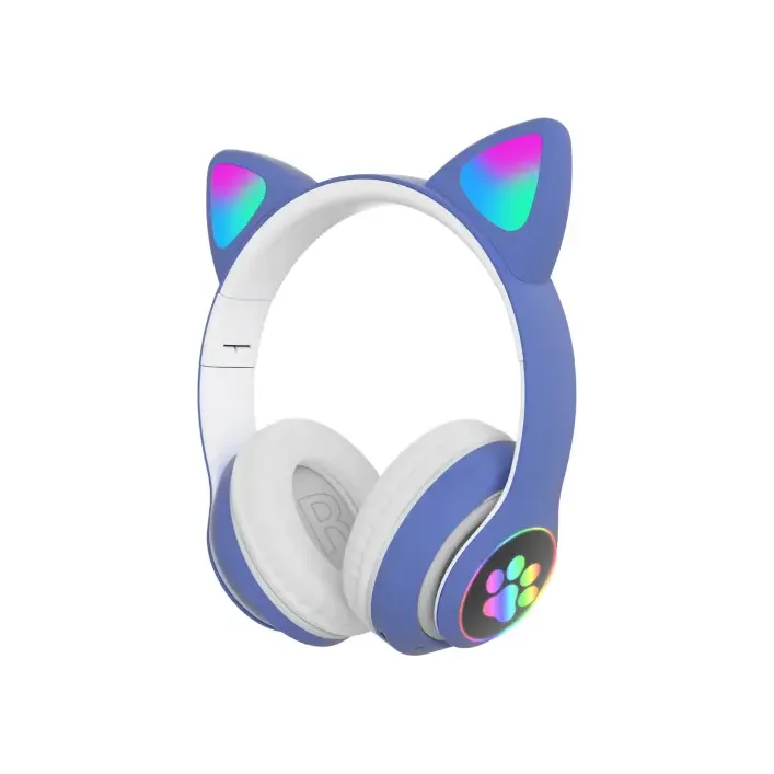 Детские блузки наушники LED CAT EAR STN-28/VIV23M/STN-23M/AA10-2/P10-2 (Муз2530)