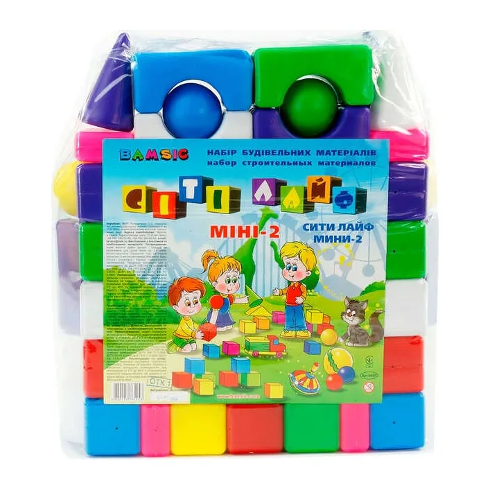 гр Сіті "Лайф міні 2" 095/5 (2) "BAMSIC", 60 деталей