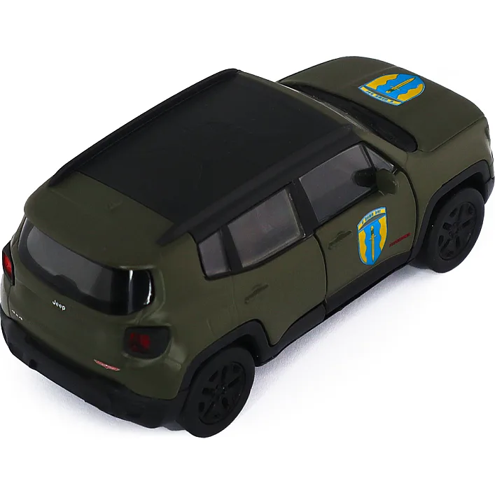 Автомодель серії "Шеврони Героїв" – JEEP RENEGADE TRAILHAWK – "АЙДАР"