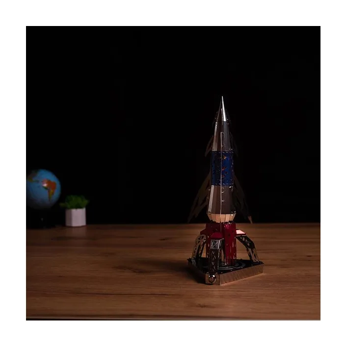 Коллекционная модель-конструктор Metal Time Ad Astra Космическая ракета механическая (MT050)