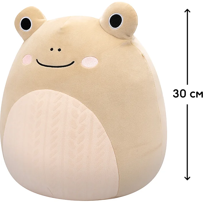 М'яка іграшка SQUISHMALLOWS – ЖАБКА ДЕ ВІТТ (30 cm)
