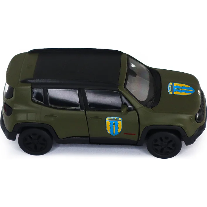 Автомодель серії "Шеврони Героїв" – JEEP RENEGADE TRAILHAWK – "АЙДАР"