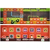 Конструктор "Block&Steps: Мототрек" + ходилка и мемори игра 3в1, 40дет. QB300-103 qbee (Кон7633)