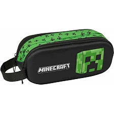 Пенал Minecraft 3D подвійний, Safta (16268)