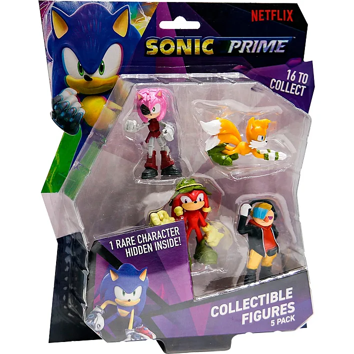 Набор игровых фигурок Sonic Prime – Приключения Наклза