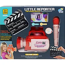 Игровой набор "Маленький репортер" (розовый)