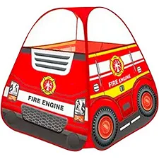 Детская палатка "Пирамида-Fire engine" MR 1116(Red) размер 99х80х80 см
