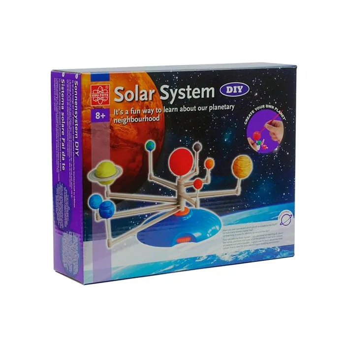 Модель Сонячної системи Edu-Toys з фарбами (GE046)