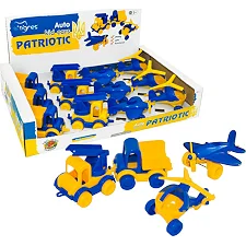 Патриотические машинки "Kid cars" 39900 ЦЕНА ЗА 12 ШТУК В БОКСЕ (96) "Tigres"