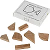 Набір дерев'яних головоломок "Wooden mini puzzle set #2" set2en 6 штук