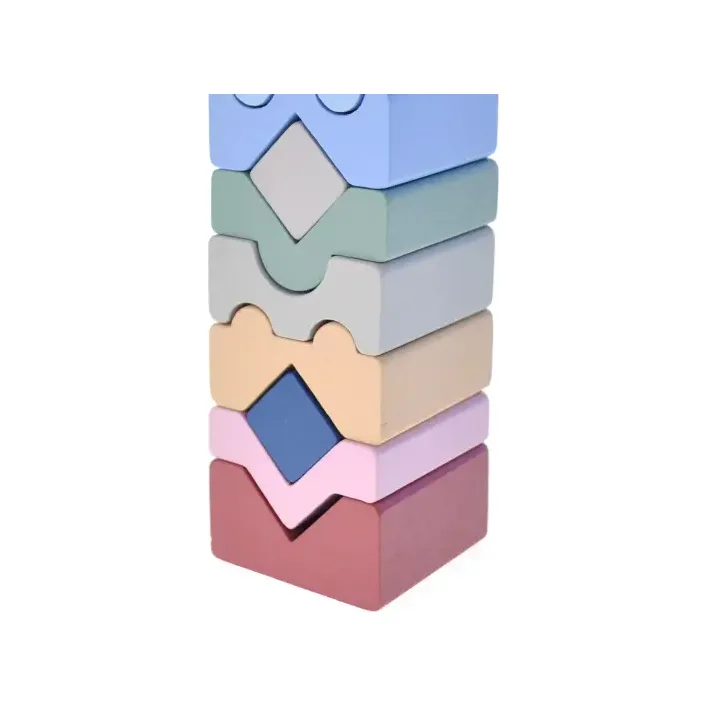 Деревянная игрушка "Пирамидка LD-22/Tower LD-22" 16099 CUBIKA (Дер3249)