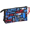 Пенал на 3 отдела HOT WHEELS, Safta (98618)