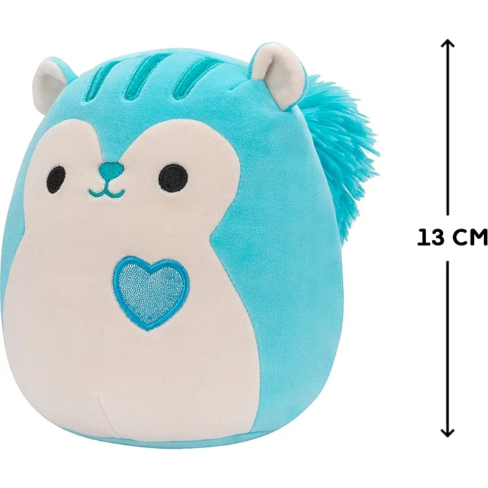 М'яка іграшка SQUISHMALLOWS – БІЛКА САНТЬЯГО (13 cm)
