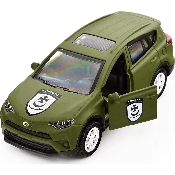 Автомодель серії "Шеврони Героїв" – TOYOTA RAV4 – "БУРЕВІЙ"