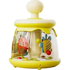 Детская игрушка "Юла" AY001(Green) заводная, подвижные шарики, 20х15 см