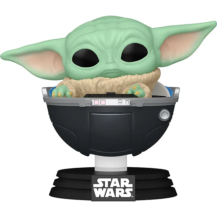 Игровая фигурка Funko Pop! cерии Мандалорец – Малыш Грогу в коляске