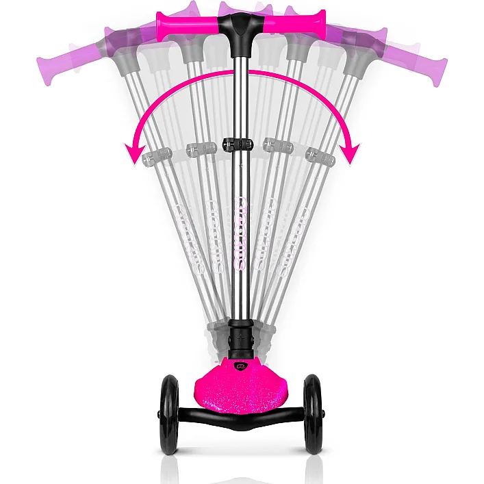Самокат дитячий триколісний Ricokids Jelly рожевий