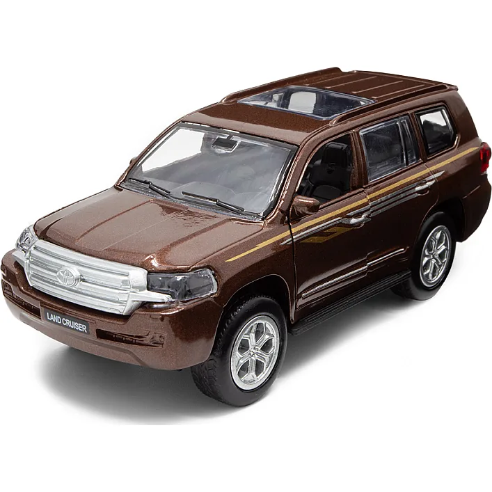 Автомодель - TOYOTA LAND CRUISER (коричневий)