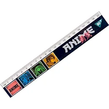 Линейка Yes 20 см "Anime" 370669 (Кнц4967)