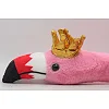Мягкая игрушка "Фламинго-обнимусь", в короне, 100 см (розовый)
