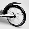 Самокат двухколесный Best Scooter 75343 (4) колеса PU - переднее 23 см, заднее - 20 см, 1 амортизатор, широкий руль, зажим руля, в коробке