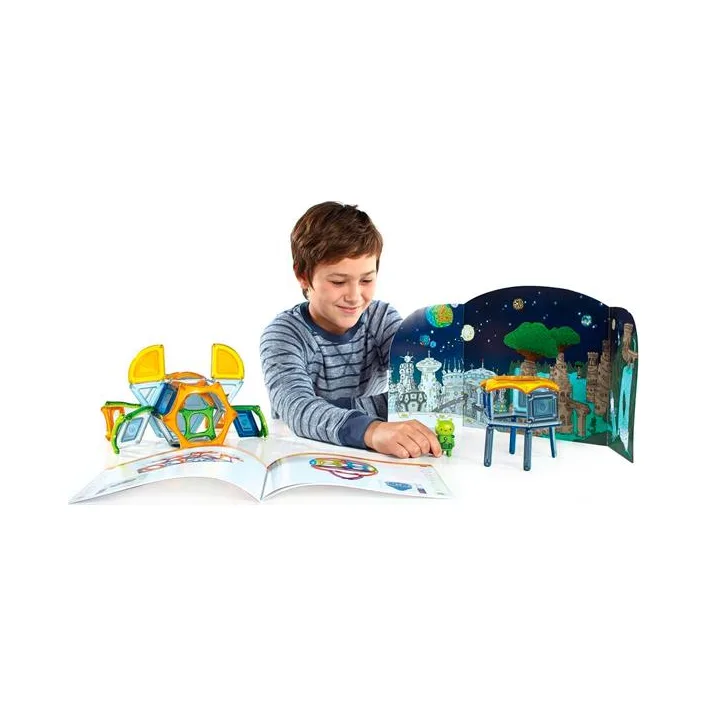 Магнитный конструктор Guidecraft PowerClix Explorer Series Космос, 54 детали (G9470)