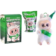 Мягкая игрушка-брелок монстрик Лабубу Спрайт в пакете и коробке (Мяк8244)