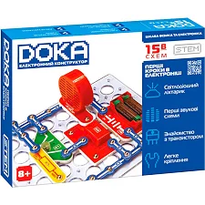 Конструктор электронный Doka Первые шаги в электронике (В)