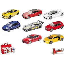 Автомодель Fast Road Super Collection 21, Mondo, ассортимент, 1 шт., 1:43, арт. 53207