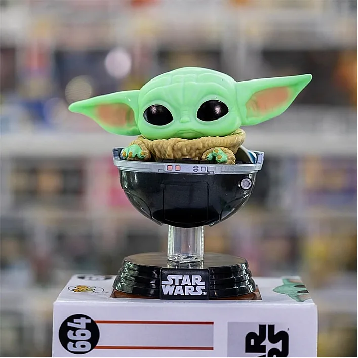 Игровая фигурка Funko Pop! cерии Мандалорец – Малыш Грогу в коляске
