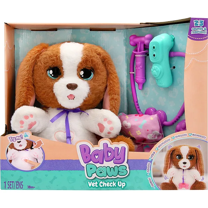 Интерактивный игровой набор Baby Paws – Щенок у ветеринара