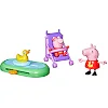 Ігровий набір PEPPA FIGURINES серії "Моменти з Пеппою" – СЕСТРИЧКИ НА ПРОГУЛЯНЦІ