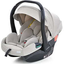 Детское автокресло EL CAMINO i-KEEP (ME 1186 Melange Cashmere Beige) рост ребенка 40-87см