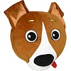 Подушка декоративная пес Патрон FWPATRONPI22WTBN2, 34 см