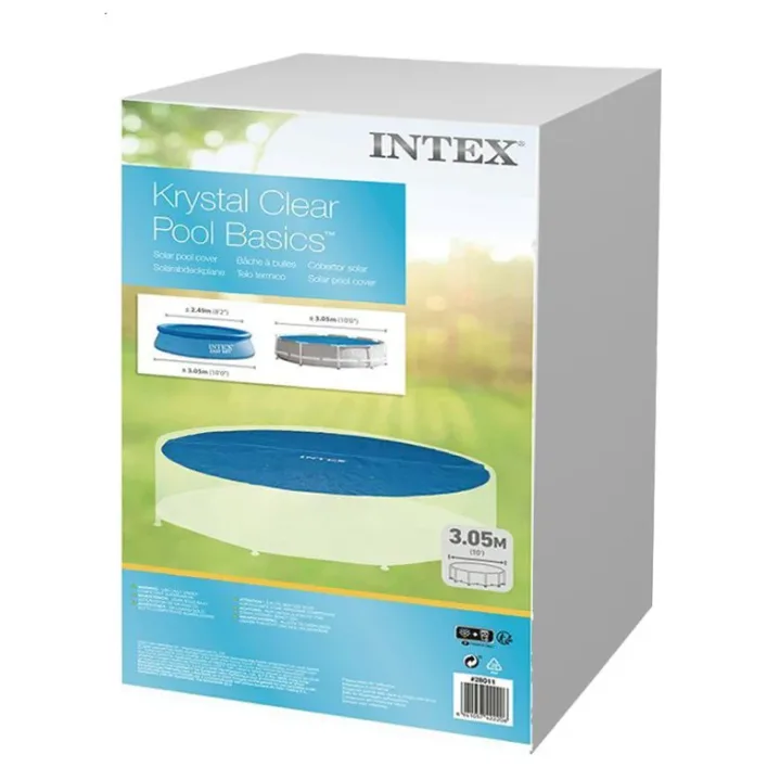 Теплозберігаюче покриття (солярна плівка) для басейну Intex 28011 діаметр 290 см