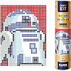 Картина за номерами стікерами в тубусі "Робот синій" (R2D2), 1200 стікерів 1876, 33х48 см