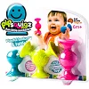 Набор сенсорных погремушек на присосках Fat Brain Toys pipSquigz 3 шт. (F089ML)