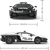 Автомобиль KS DRIVE на р/к - LAMBORGHINI AVENTADOR POLICE (1:14, 2.4Ghz) 114GLPCWB KS DRIVE (Маш3414)