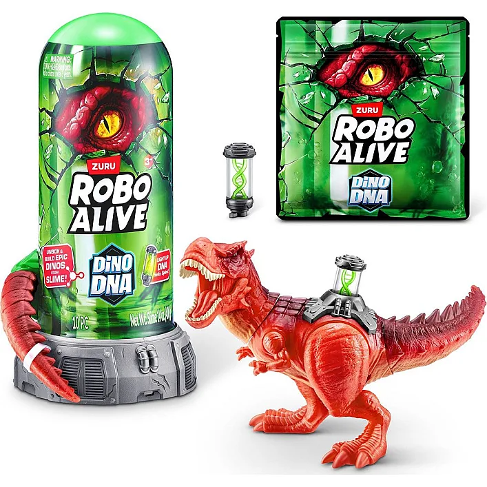 Интерактивный игровой набор ROBO ALIVE S1 – ДНК ТИРАНОЗАВРА 71139A (Хло5668)
