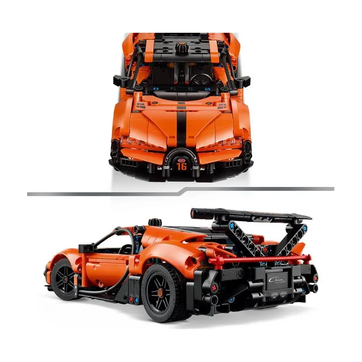 Конструктор LEGO Technic Гіперкар Bugatti Chiron Pur Sport 771 Деталь (42222)