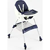 Стульчик для кормления Toti FR- 20516 (1) стальная конструкция, материал ткани PU, съемный столик, опускная спинка, 4 колеса, в коробке