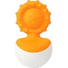 Прорезыватель-неваляшка Fat Brain Toys dimpl wobl оранжевый (F2172ML)