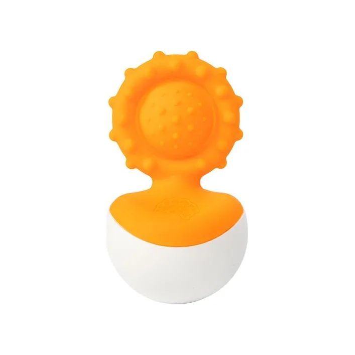 Прорезыватель-неваляшка Fat Brain Toys dimpl wobl оранжевый (F2172ML)