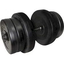 Гантель наборная композитная в пластиковой оболочке Rock pro 25,5 кг NE-PL-G-025