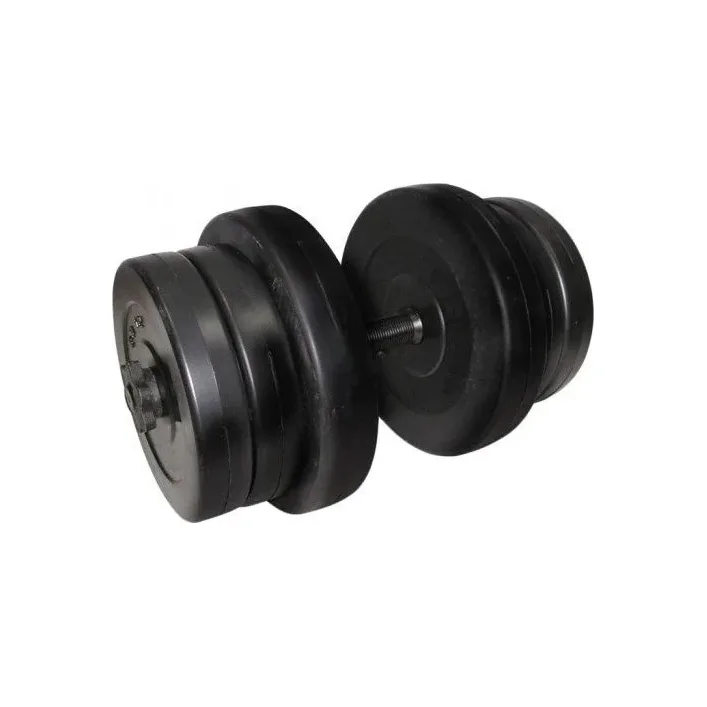 Гантель наборная композитная в пластиковой оболочке Rock pro 25,5 кг NE-PL-G-025