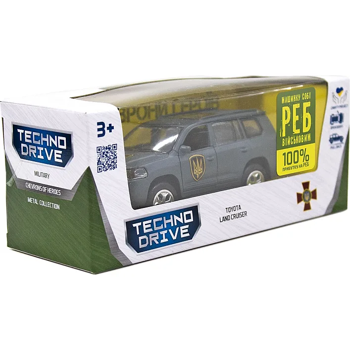 Автомодель серии Шевроны Героев - Toyota Land Сruiser - Рубеж